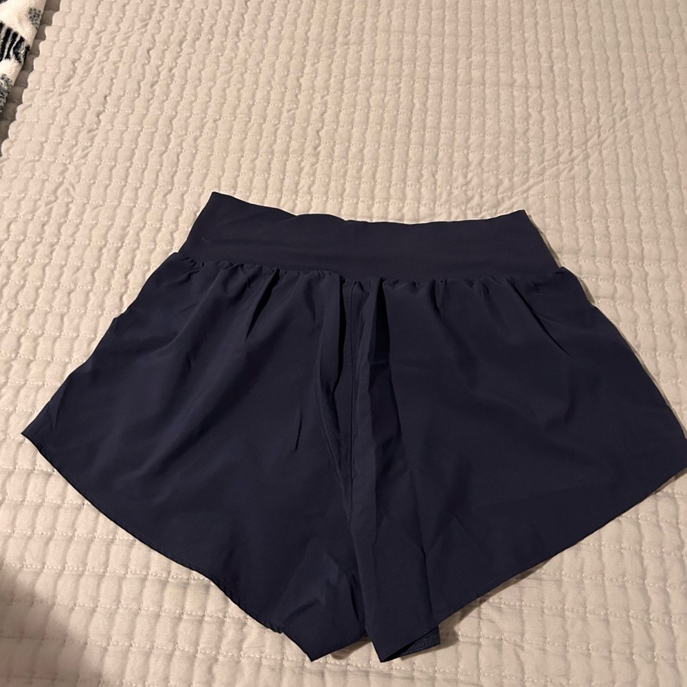 Fabletics Dark Blue Athletic Shorts